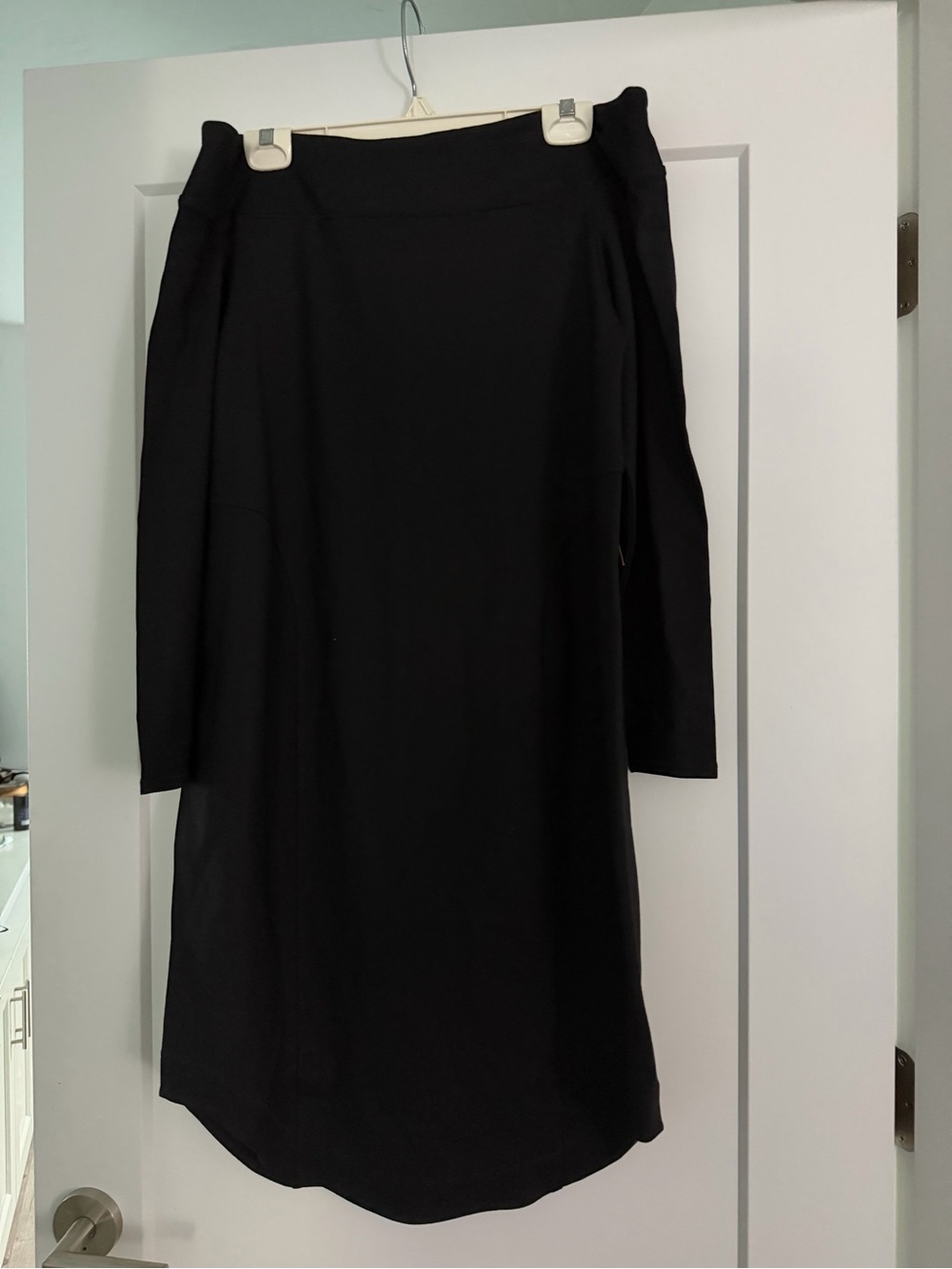 RACHEL Rachel Roy Black Off-Shoulder Long Sleeve Dress